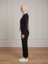Rib Body Dress - Dark Shades