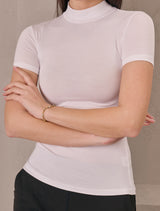 High Neck Tee Body Top