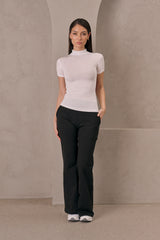 High Neck Tee Body Top