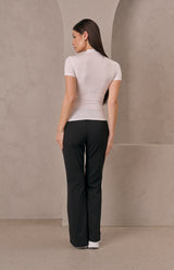 High Neck Tee Body Top