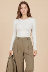 Low Neck Body Top - Light Shades