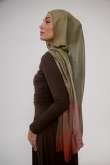 Printed Modal Shawl - Shades of Grey