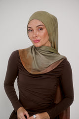 Printed Modal Shawl - Shades of Grey