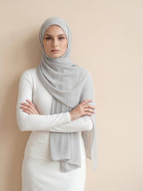 Chiffon Shawl - Shades of Grey