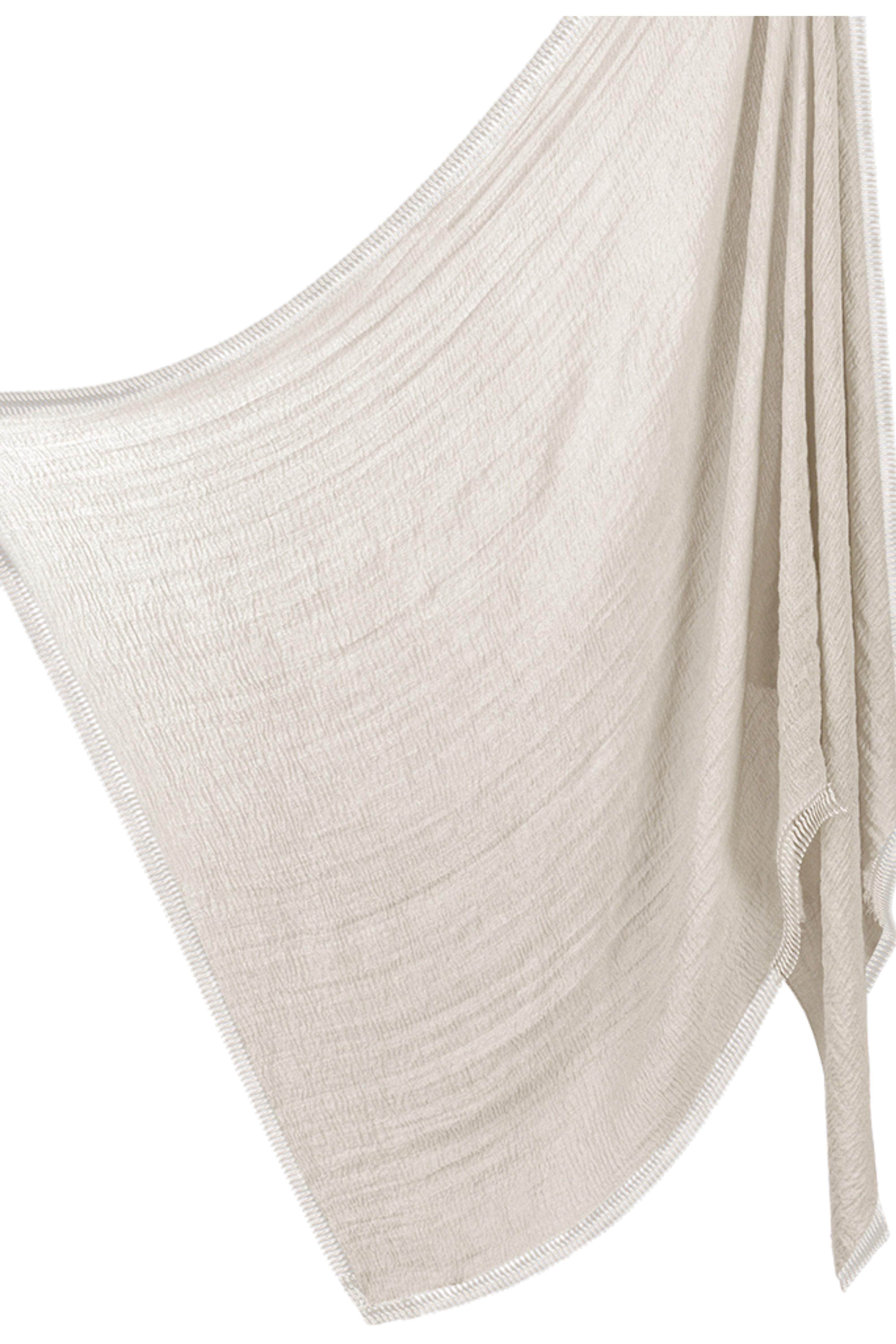Modelle Crinkled Scarf - Shades of White