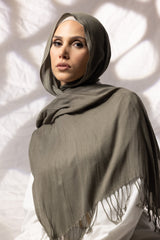    SC00012ArmyGreen669-shawl-hijab-rayon