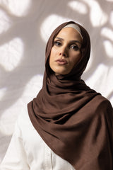 Modelle Twisted Scarves - Shades of Brown