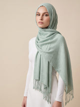 Modelle Twisted Scarves - Shades of Green