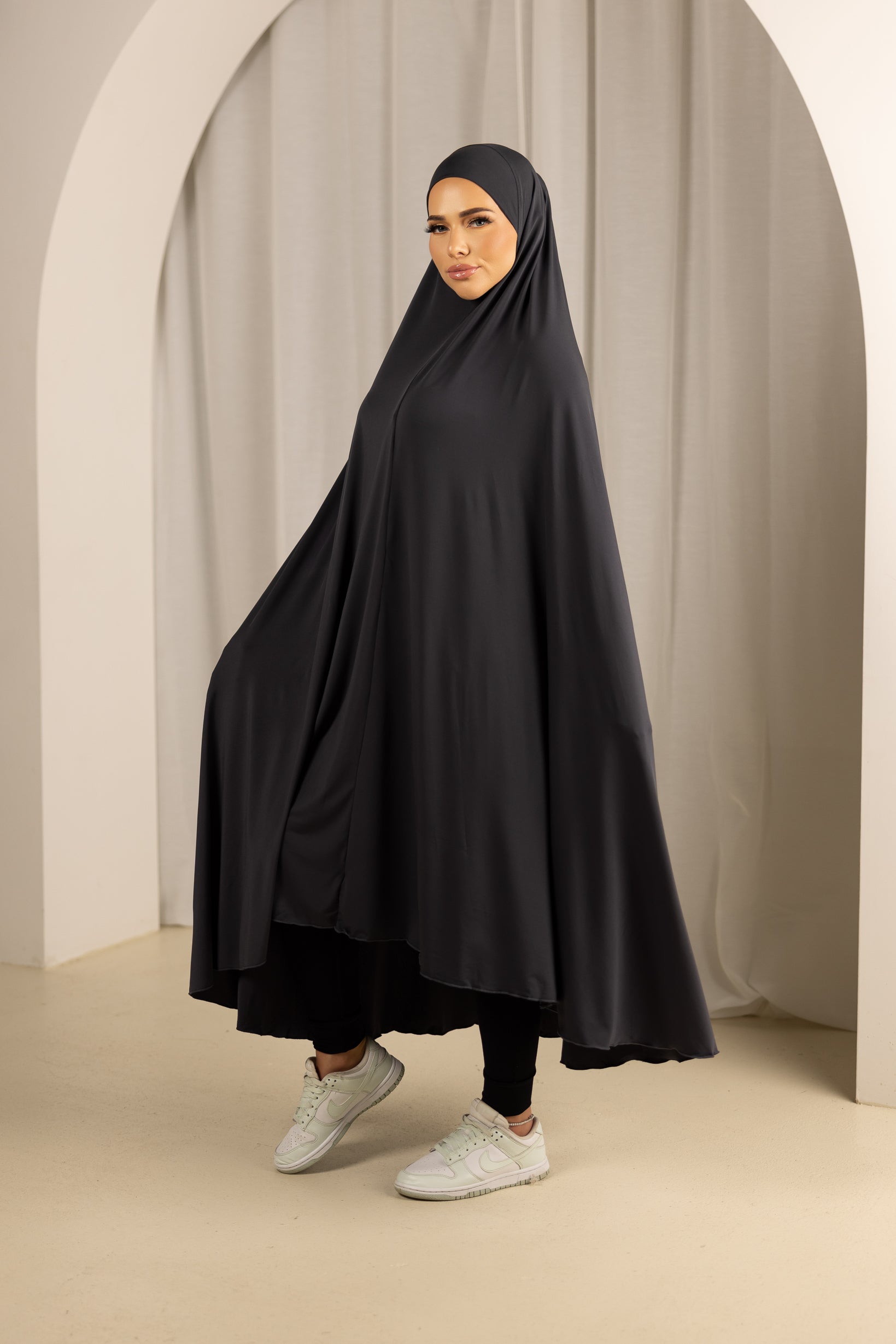 Sleeve Jilbab - Shades of Black