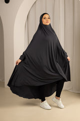 Sleeve Jilbab - Shades of Black