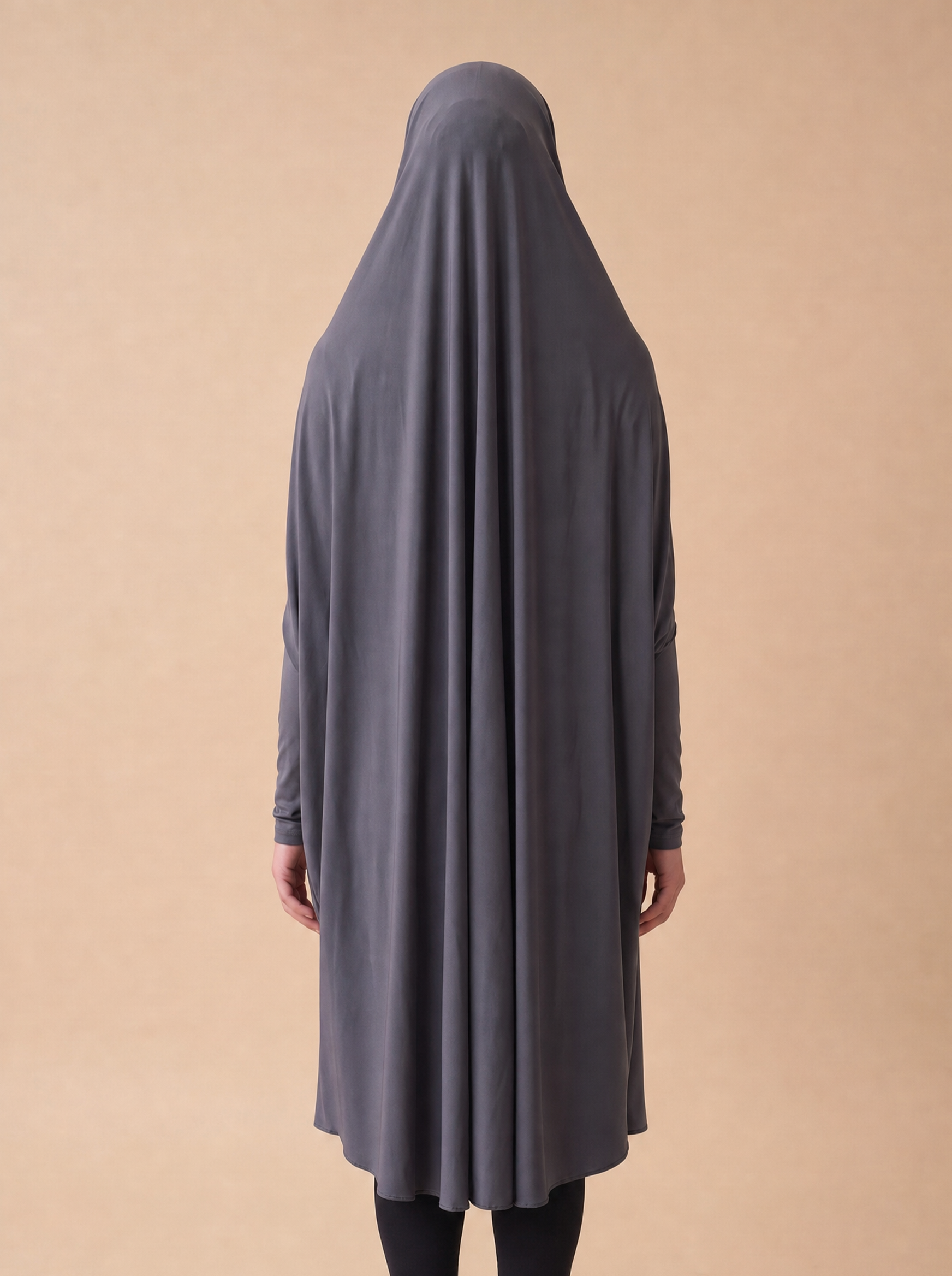 Sleeve Jilbab Smooth Fit - Shades of Black