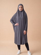 Sleeve Jilbab Smooth Fit - Shades of Black