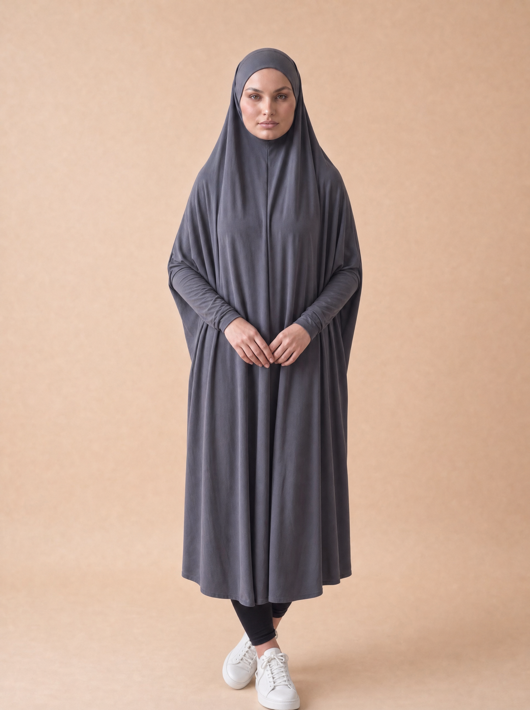 Sleeve Jilbab Smooth Fit - Shades of Black
