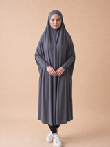 Sleeve Jilbab Smooth Fit - Shades of Black