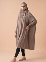Sleeve Jilbab Smooth Fit - Shades of Nude