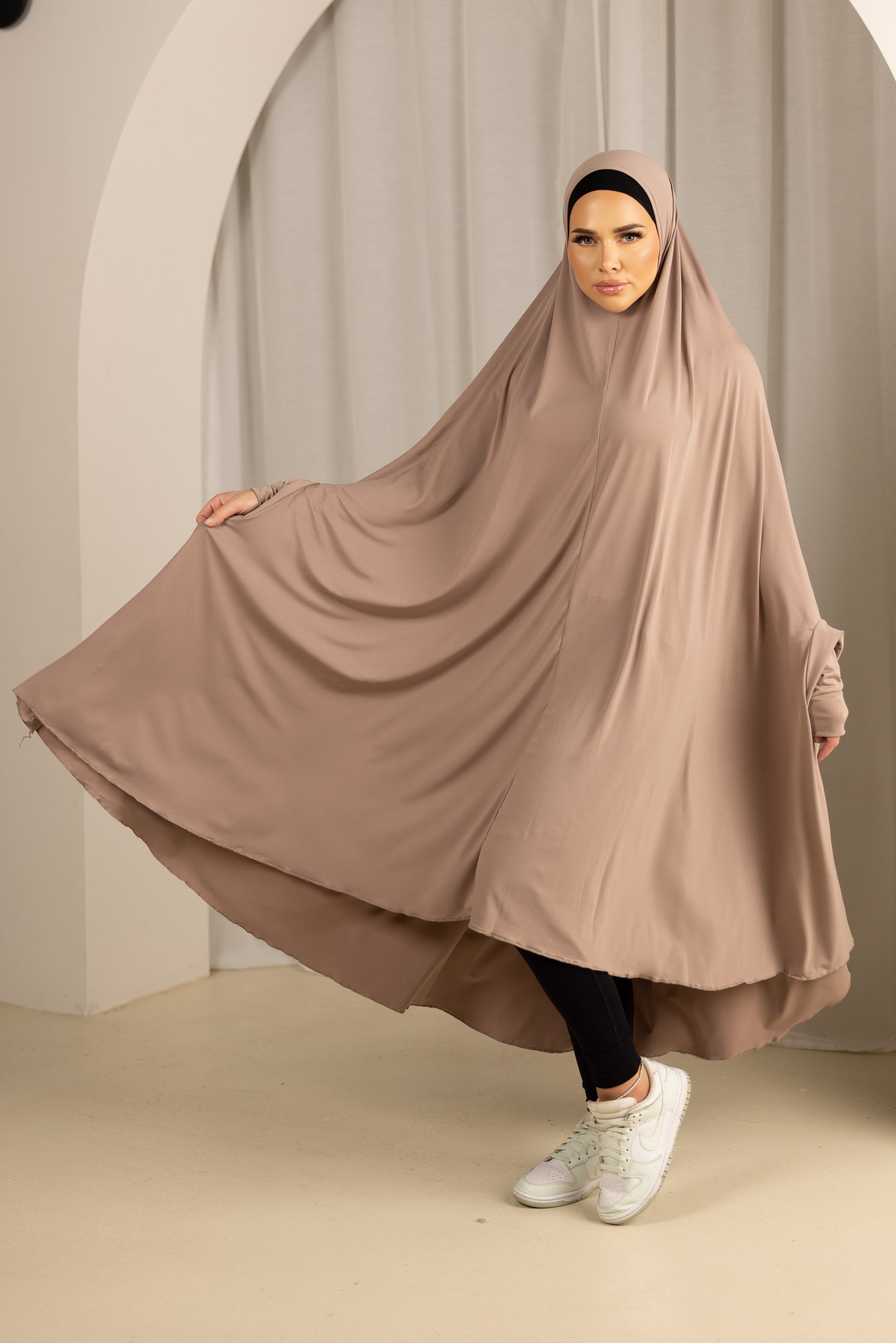 Sleeve Jilbab - Shades of Nude