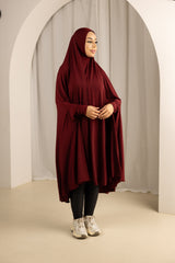 Sleeve Jilbab - Shades of Red