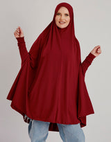 Sleeve Jilbab - Shades of Red