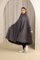 Sleeve Jilbab - Shades of Grey