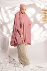 Tie Back Jilbab Sleeves - Shades of Pink