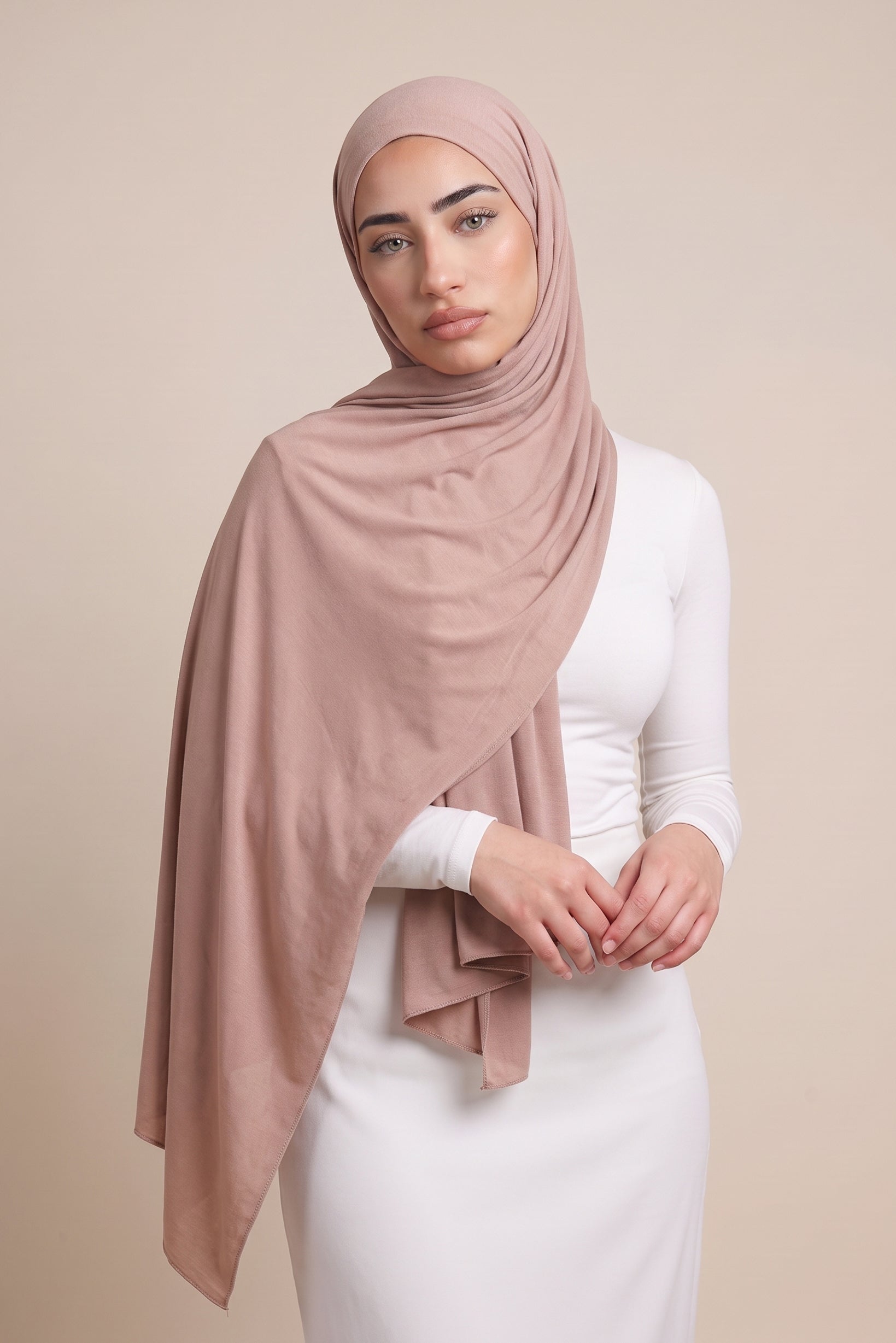 Jersey Scarf - Shades of Nude