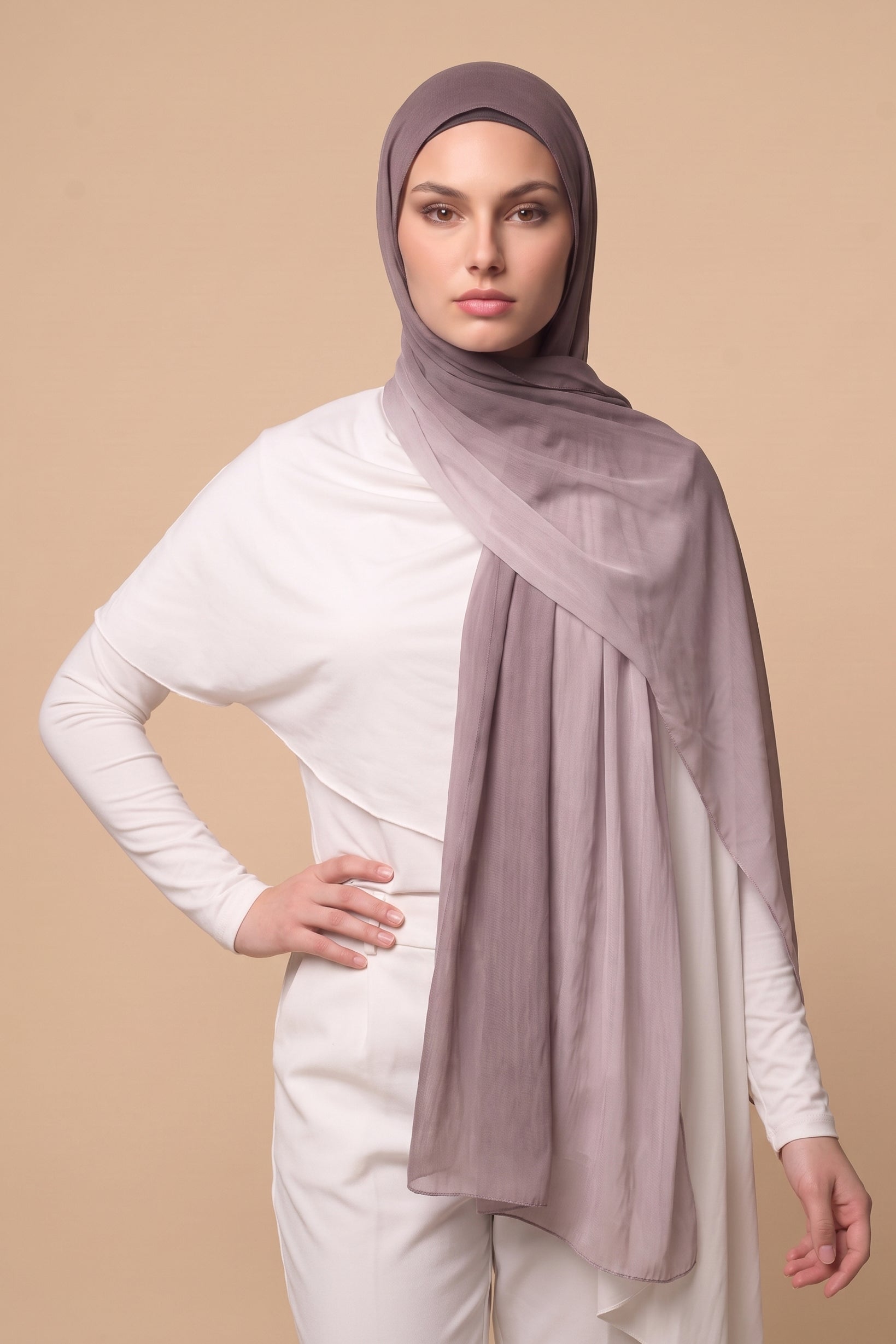 Ombre Modal Shawl - Shades of  Blue