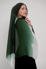Ombre Modal Shawl - Shades of Green