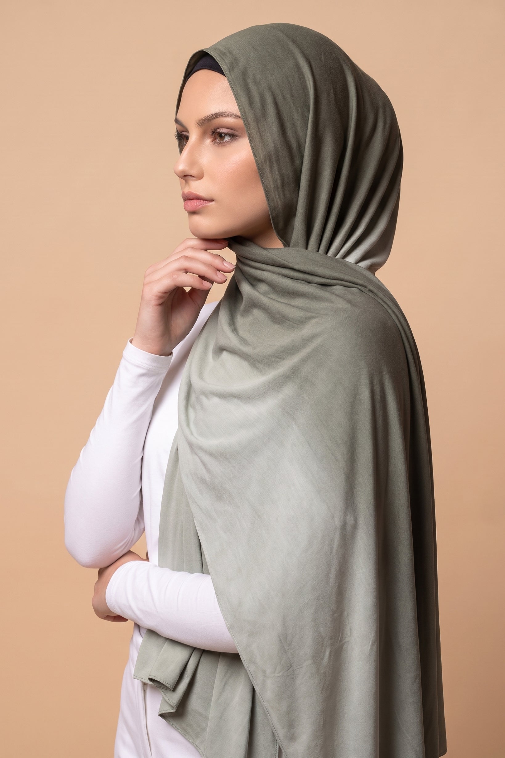 Ombre Modal Shawl - Shades of Grey