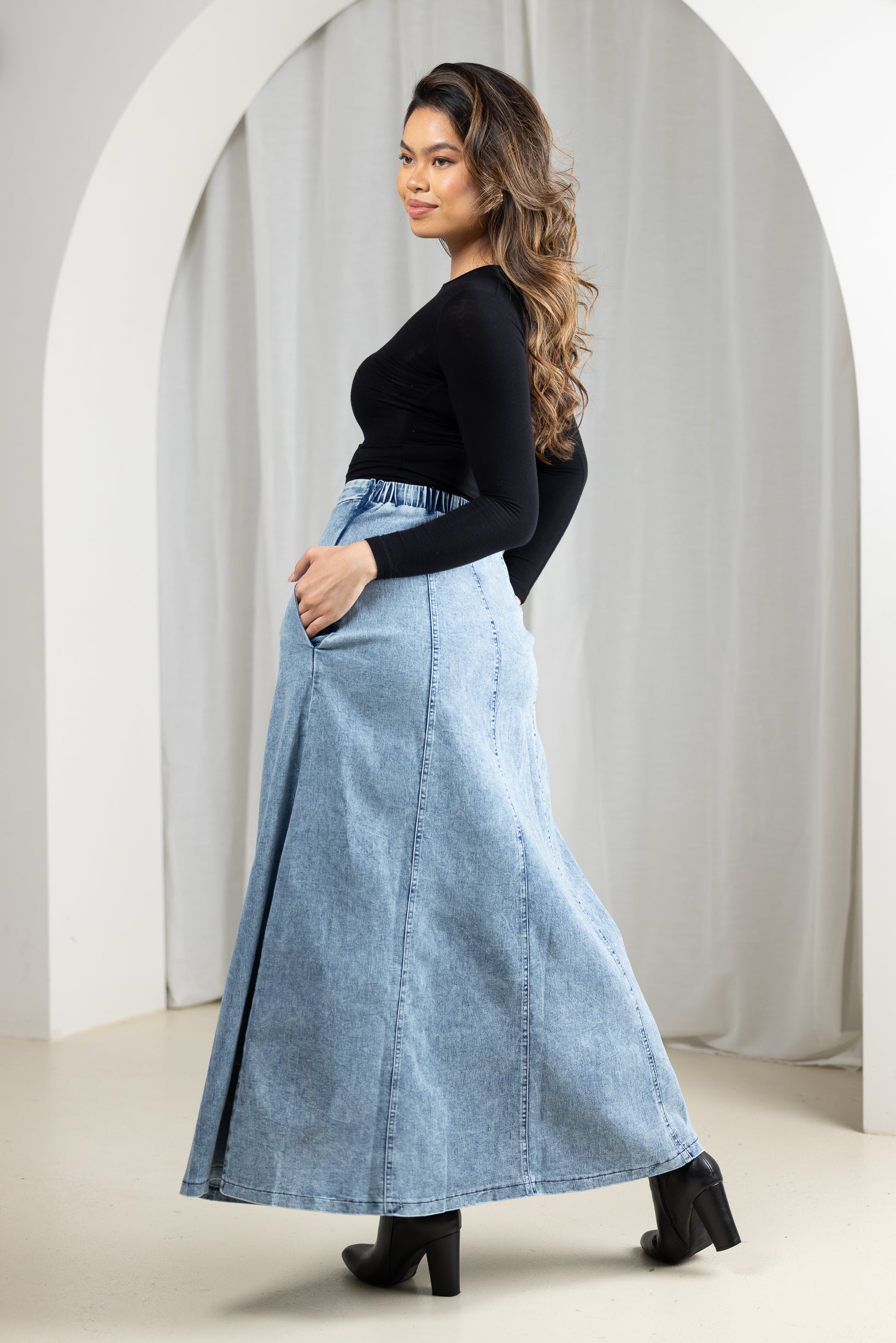 SK14909-LDNM-denim-skirt