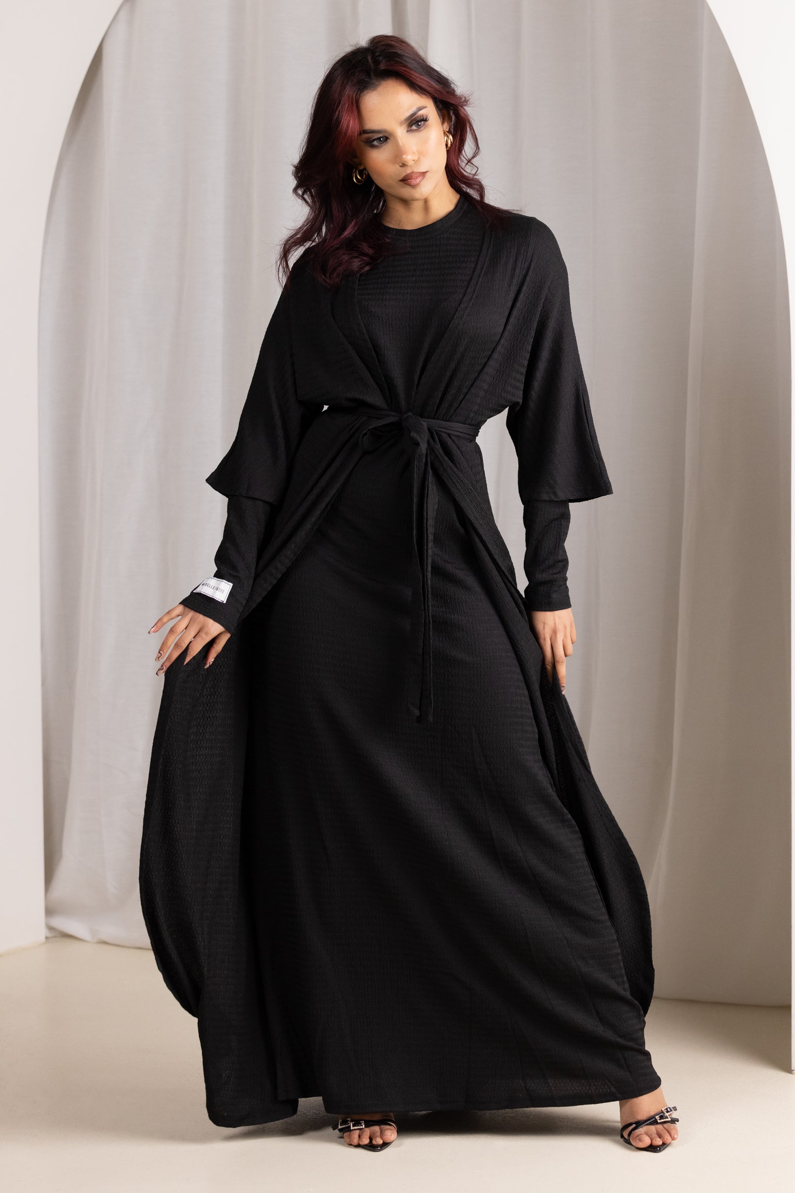 SM8443Black-cardigan-dress-set-mm