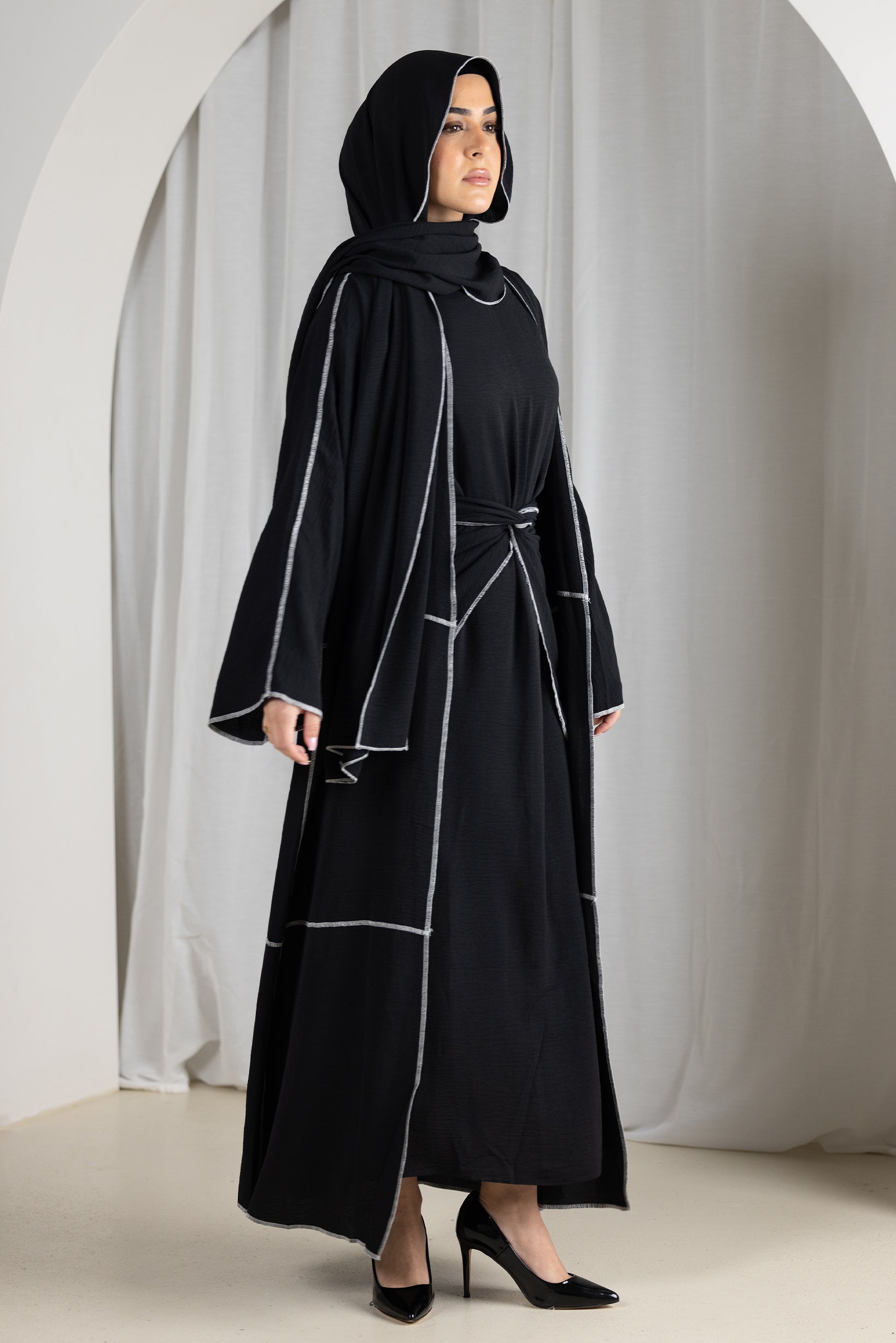 SM8627-1-BLK-dress-skirt-cardigan-shawl-set