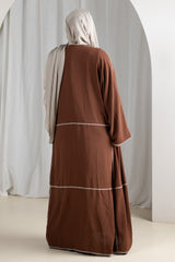 SM8627Chocolate-dress-skirt-cardigan-set