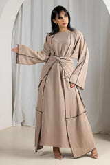 SM8627Mocha-dress-skirt-cardigan-set