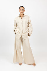 Linen Breeze Pants & Shirt Set