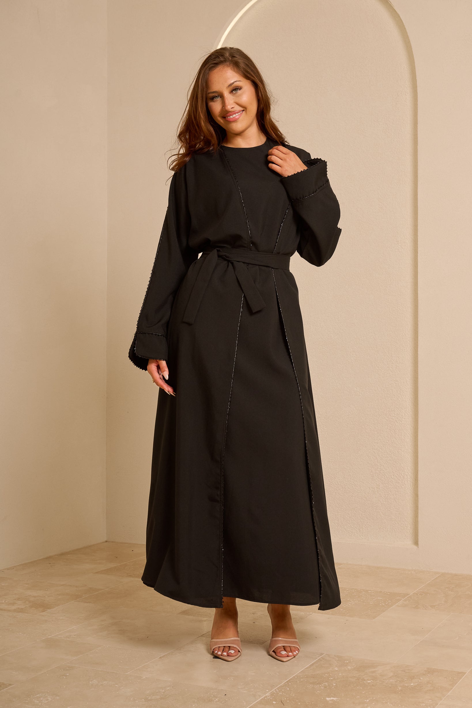 Pilar Abaya Set — ÈLAN Edit