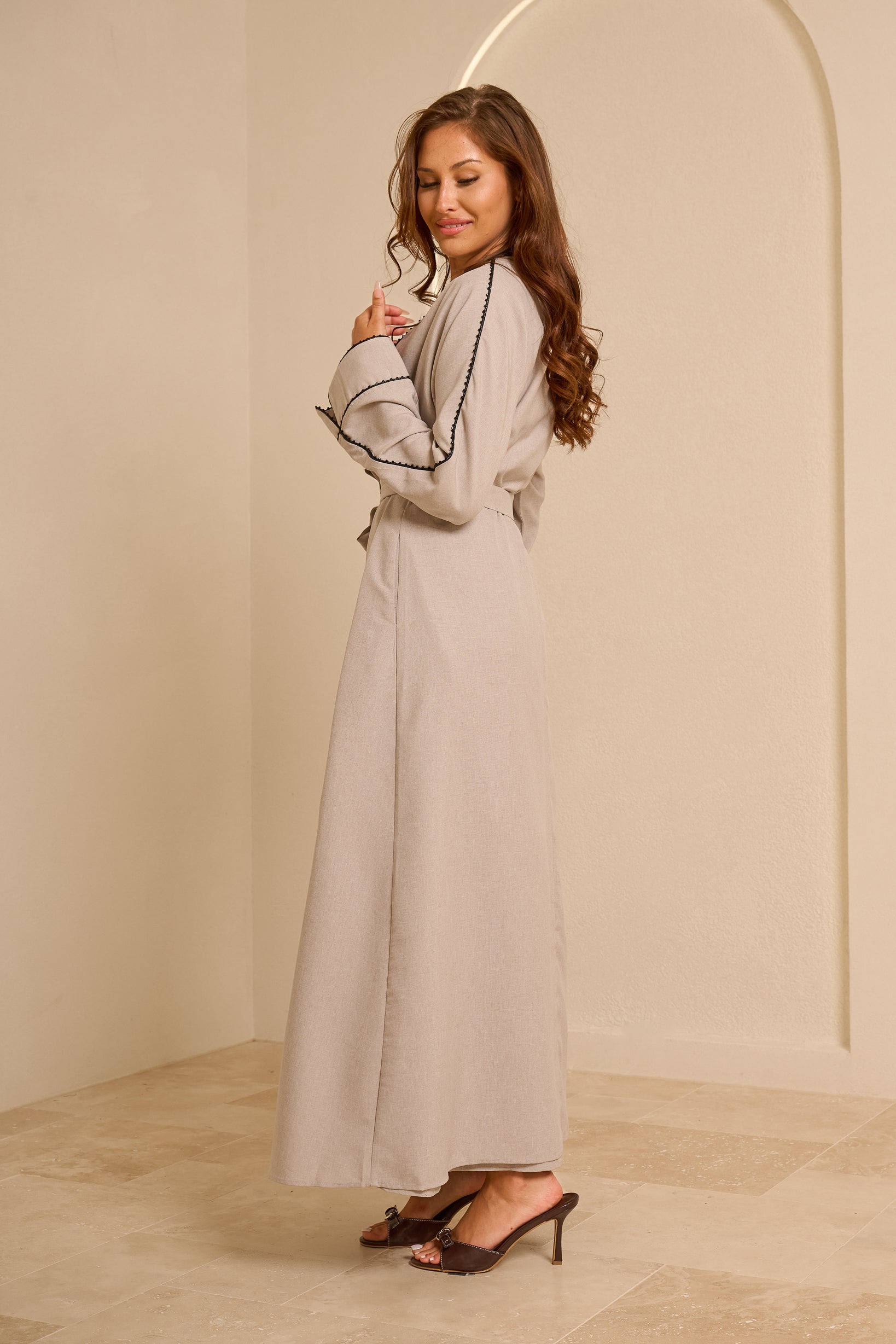 Pilar Abaya Set — ÈLAN Edit