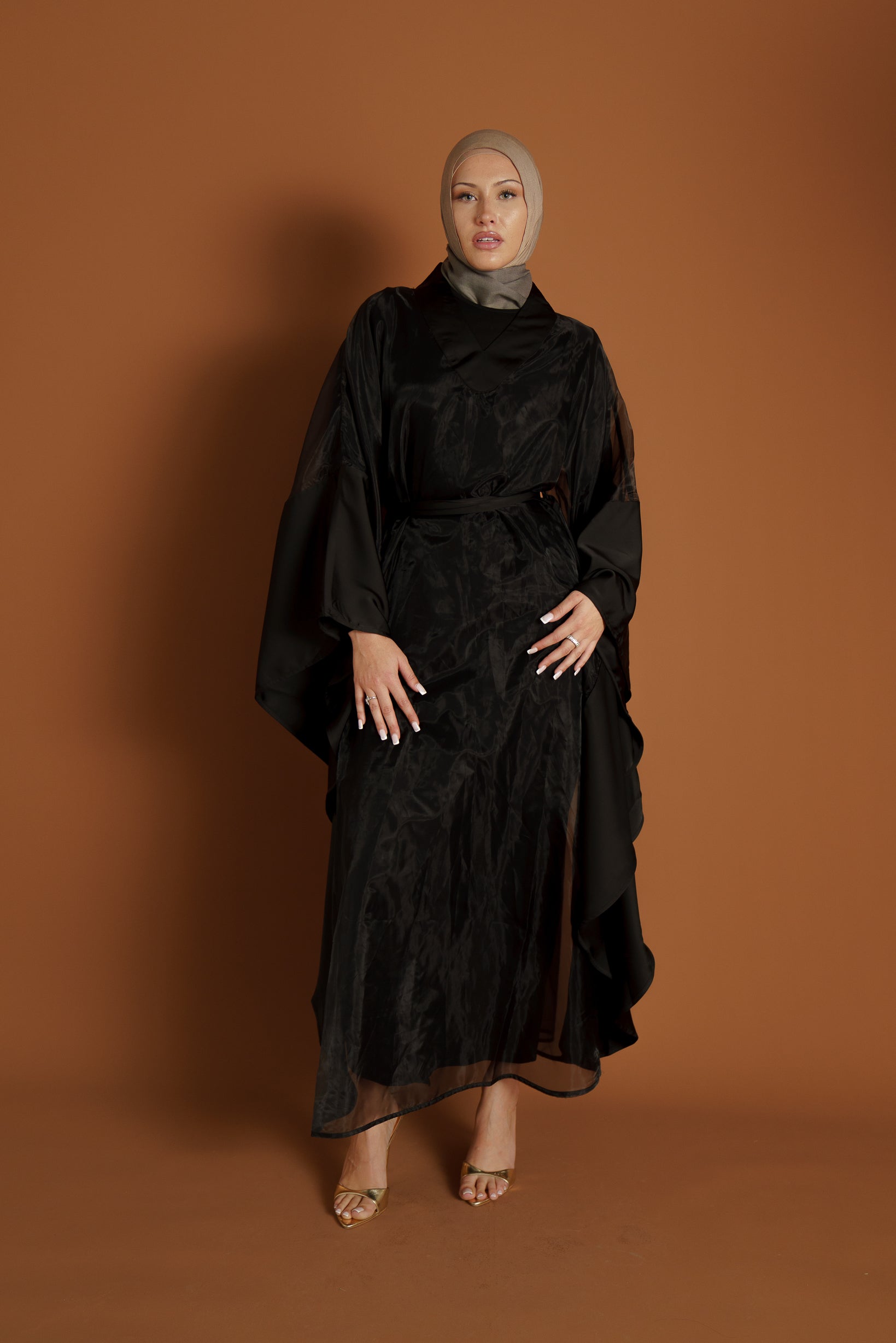 Runway Saphire Abaya Set