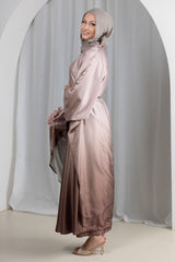 Areem Tie Dye Abaya Set