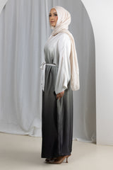 Areem Tie Dye Abaya Set