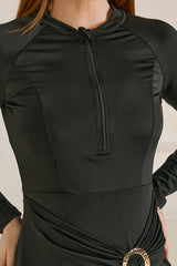 Soleil Brooch swim Top