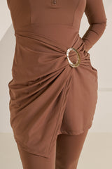 Soleil Brooch swim Top