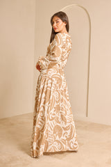 SS0132-BRO-botanical-dress