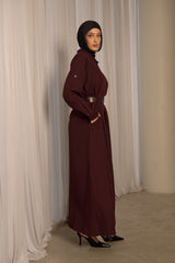 SS0153-Burgndy-Dress