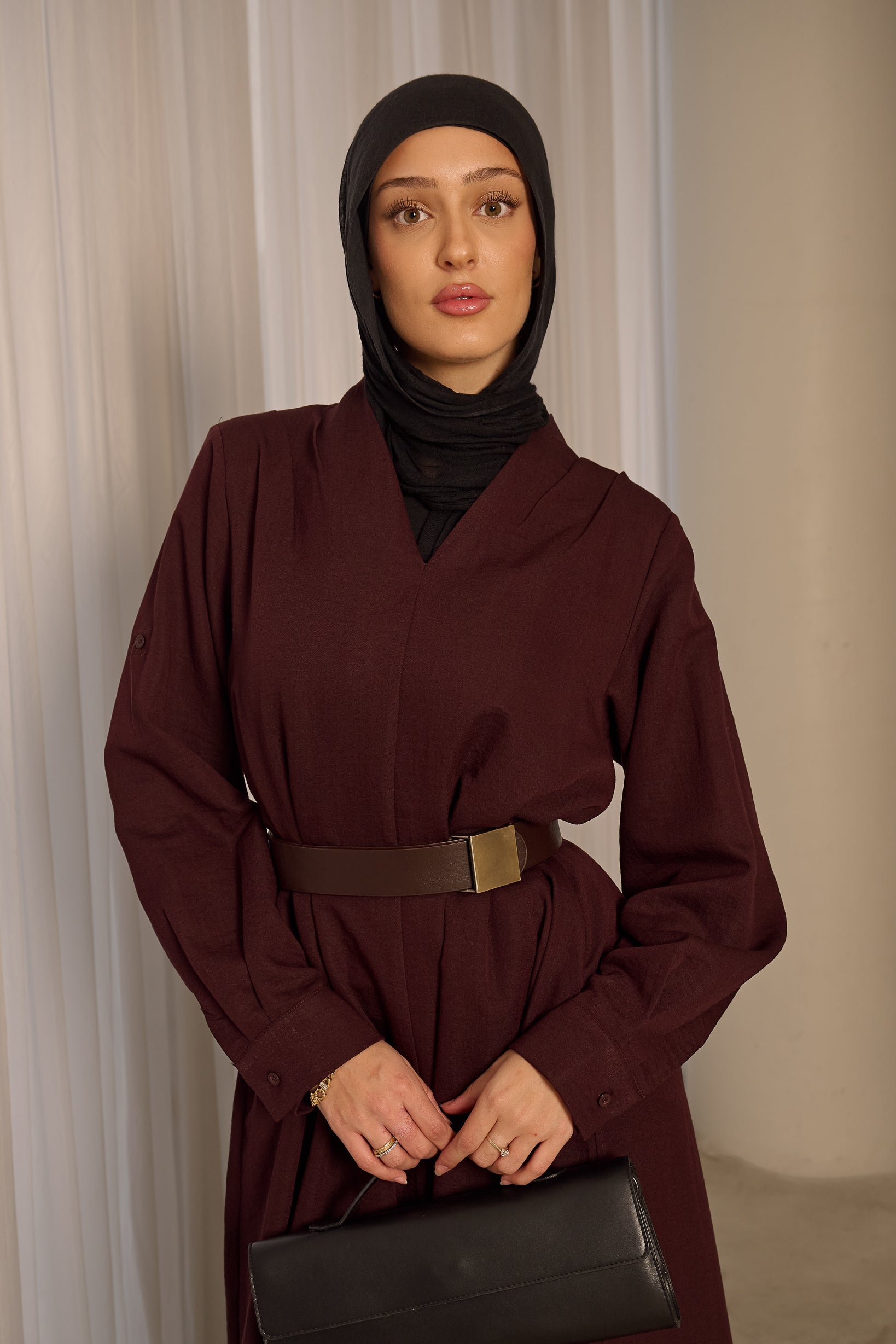 SS0153-Burgndy-Dress