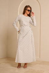 Elan Lattice Dress