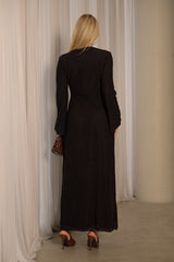 Pointelle Maxi Dress