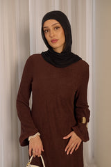 Pointelle Maxi Dress