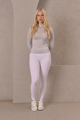 Luxe Lycra High Neck Body Top