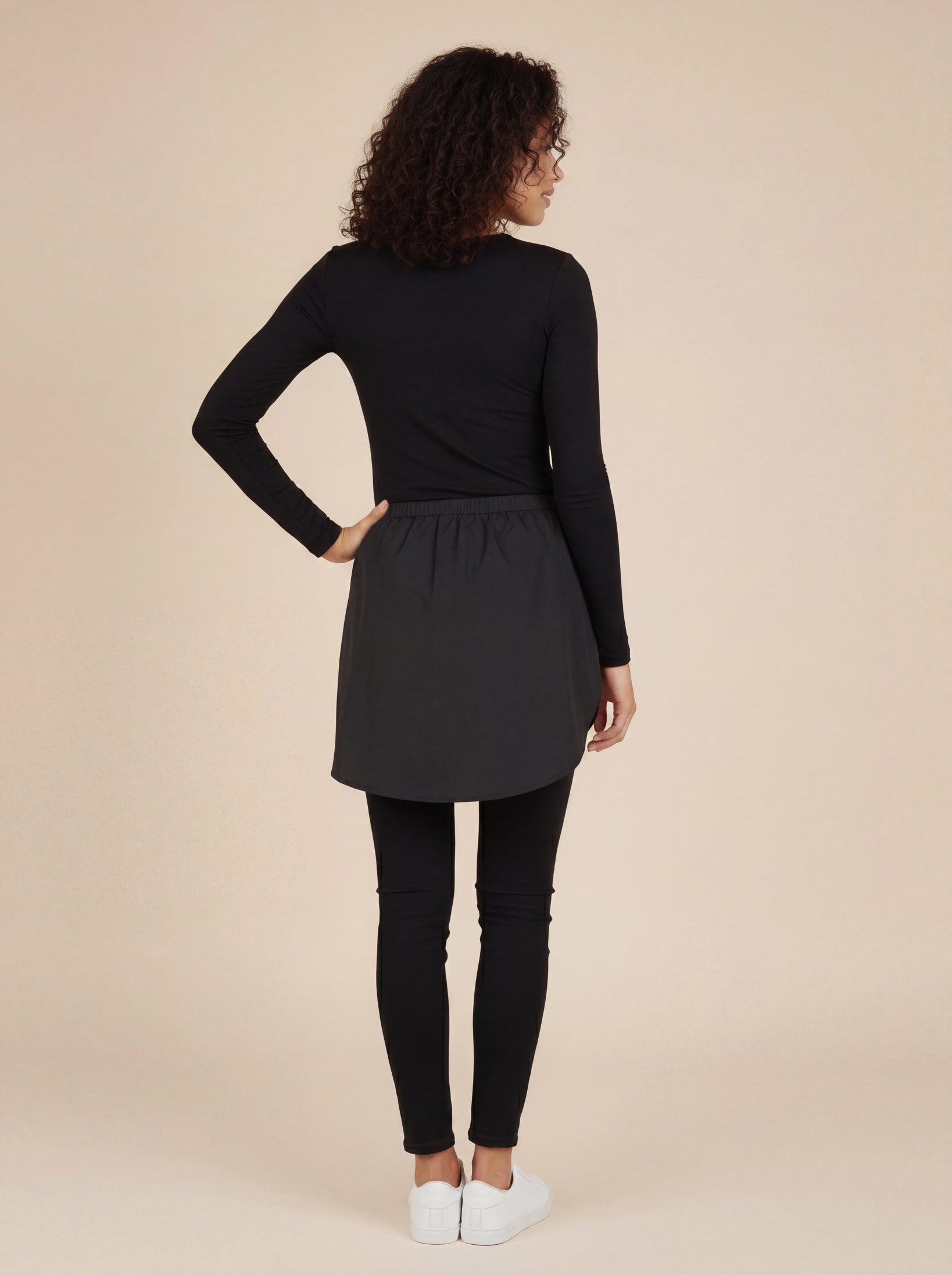 Button Layering Skirt