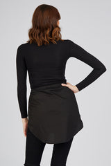 ST1036Black-layering-skirt